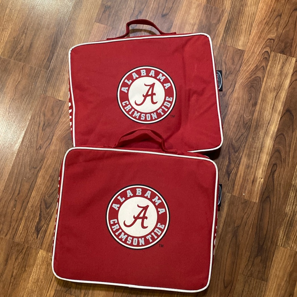 University of Alabama stadium seat pads, like new